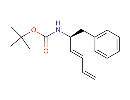 (1S,2E)-(1-benzyl-penta-2,4-dienyl)-carbamic acid tert-butyl ester