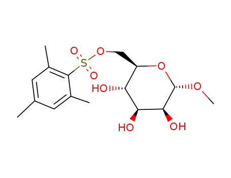 2,4,6-Trimethyl-benzenesulfonic acid (2R,3S,4S,5S,6S)-3,4,5-trihydroxy-6-methoxy-tetrahydro-pyran-2-ylmethyl ester