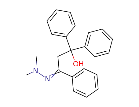 3,3-diphenyl-3-hydroxypropiophenone N,N-dimethylhydrazone