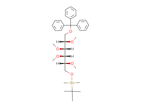 1-O-(tert-butyldimethylsilyl)-2,3,4,5-tetra-O-methyl-6-O-trityl-L-galacitol