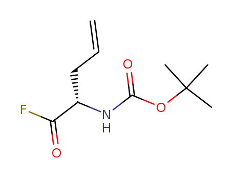 Carbamic acid, [1-(fluorocarbonyl)-3-butenyl]-, 1,1-dimethylethyl ester, (S)-