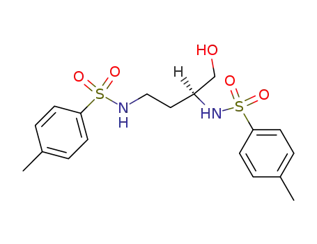 <sup>(5)</sup>-(+)(D)-N,N'-Ditosyl-2,4-diamino-butanol