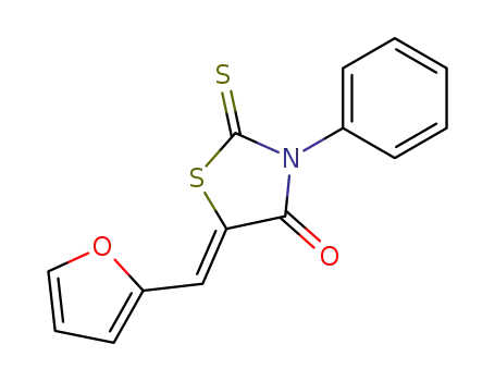 5-Furan-2-ylmethylene-3-phenyl-2-thioxo-thiazolidin-4-one