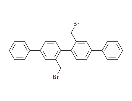 2',3'-Bis-brommethyl-p-quarterphenyl