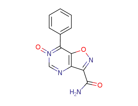 Isoxazolo(4,5-d)pyrimidine-3-carboxamide, 7-phenyl-, 6-oxide