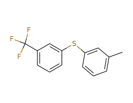 Benzene, 1-[(3-methylphenyl)thio]-3-(trifluoromethyl)-