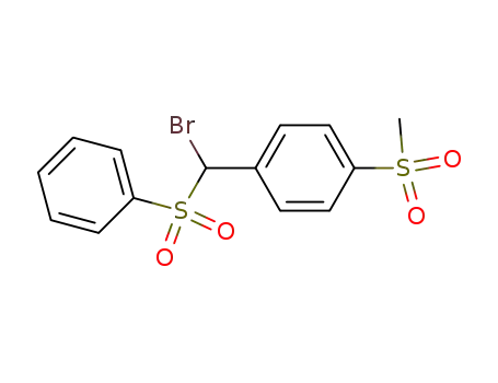 p-Mesyl-α-brombenzyl-phenylsulfon