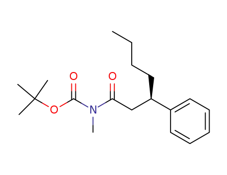 Methyl-((R)-3-phenyl-heptanoyl)-carbamic acid tert-butyl ester