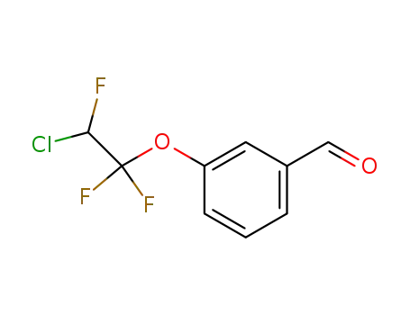 Molecular Structure of 2003-15-8 (3-(2-CHLORO-1,1,2-TRIFLUOROETHOXY)BENZALDEHYDE)