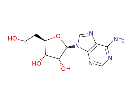 Molecular Structure of 22415-88-9 (Homoadenosine)