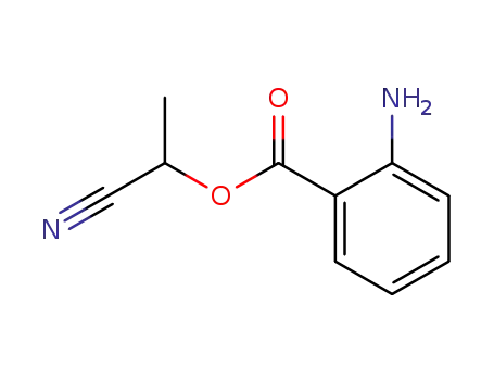 Propanenitrile, 2-[(2-aminobenzoyl)oxy]- (9CI)
