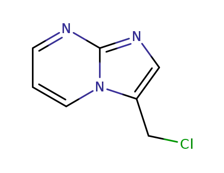 Molecular Structure of 944900-34-9 (3-(Chloromethyl)imidazo(1,2-a)pyrimidine)