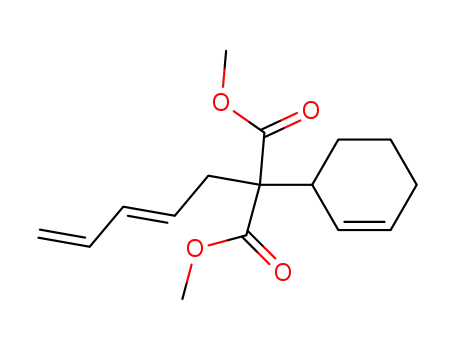 2-Cyclohex-2-enyl-2-((E)-penta-2,4-dienyl)-malonic acid dimethyl ester