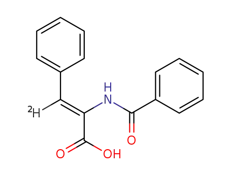 2-Benzamido-(3-D)-zimtsaeure