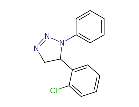 1H-1,2,3-Triazole, 5-(2-chlorophenyl)-4,5-dihydro-1-phenyl-