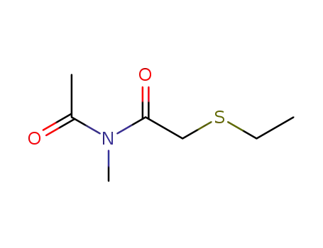 Molecular Structure of 221444-63-9 (N-acetyl-2-ethylsulfenyl-N-methylacetamide)