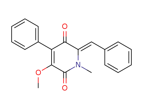 (Z)-6-benzylidene-3-methoxy-4-phenyl-1-methyl-1,2,5,6-tetrahydropyridine-2,5-dione