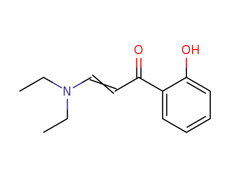 (E)-3-(diethylamino)-1-(2-
hydroxyphenyl)prop-2-en-1-one