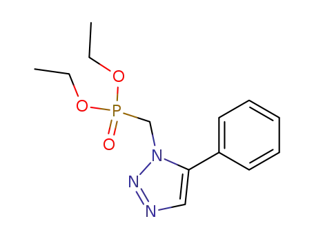 (5-Phenyl-[1,2,3]triazol-1-ylmethyl)-phosphonic acid diethyl ester