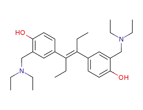 2-(diethylaminomethyl)-4-[(E)-4-[3-(diethylaminomethyl)-4-hydroxyphenyl]hex-3-en-3-yl]phenol
