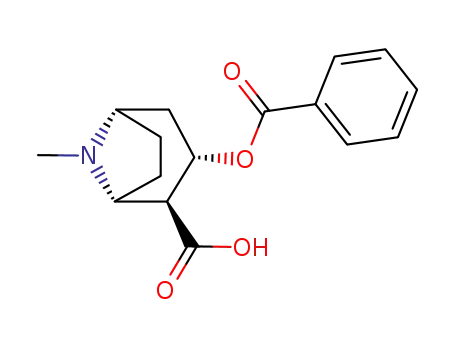 (2S,3S)-3-(benzoyloxy)-8-methyl-8-azabicyclo[3.2.1]octane-2-carboxylic acid