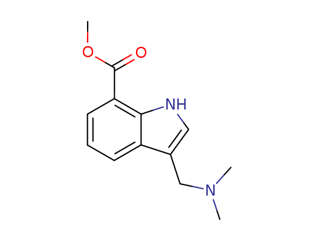 1H-Indole-7-carboxylic acid, 3-[(dimethylamino)methyl]-, methyl ester
