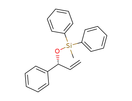 Methyl-diphenyl-((R)-1-phenyl-allyloxy)-silane