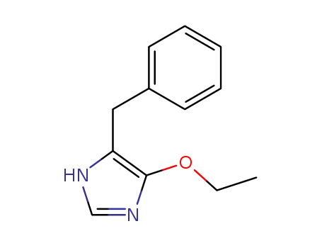 Molecular Structure of 239124-59-5 (1H-Imidazole,4-ethoxy-5-(phenylmethyl)-(9CI))