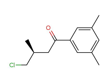 (S)-4-chloro-1-(3,5-dimethylphenyl)-3-methylbutan-1-one