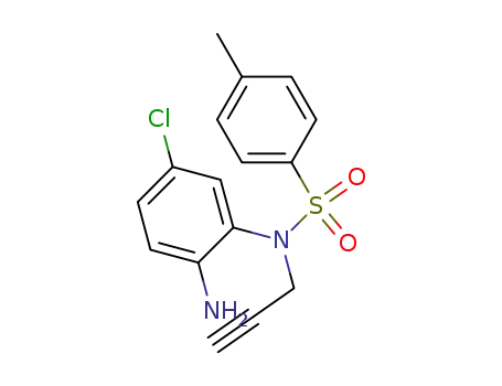 N-(2-Amino-5-chloro-phenyl)-4-methyl-N-prop-2-ynyl-benzenesulfonamide
