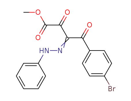 4-(4-Bromo-phenyl)-2,4-dioxo-3-(phenyl-hydrazono)-butyric acid methyl ester