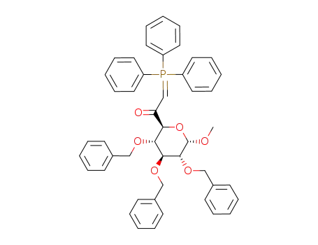 (methyl 2,3,4-tri-O-benzyl-α-D-glucopyranosiduronyl)-(triphenylphosphoranylidene)methane