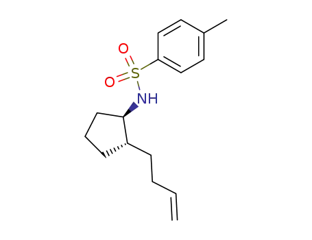 trans-1-N-tosyl-2-(3-butenyl)cyclopentylamine