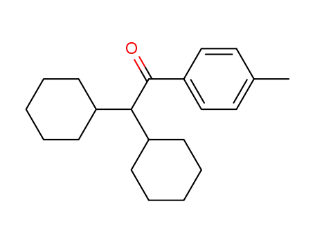 2,2-dicyclohexyl-1-(4'-methyl)phenylethanone