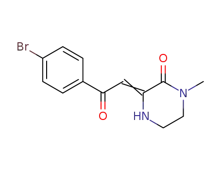 3-(2-(4-Bromophenyl)-2-oxoethylidene)-1-methylpiperazinone