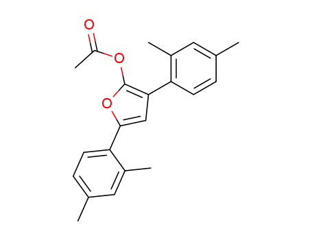 2-Furanol, 3,5-bis(2,4-dimethylphenyl)-, acetate