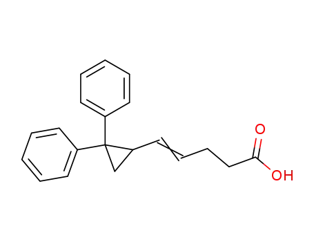 5-(2,2-diphenylcyclopropyl)-4-pentenoic acid