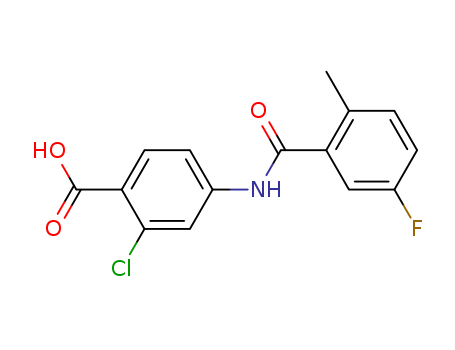 2-chloro-4-(5-fluoro-2-MethylbenzaMido)benzoic acid cas no. 168080-49-7 98%