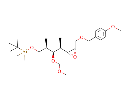 tert-Butyl-{(2R,3S,4R)-4-[(2R,3S)-3-(4-methoxy-benzyloxymethyl)-oxiranyl]-3-methoxymethoxy-2-methyl-pentyloxy}-dimethyl-silane