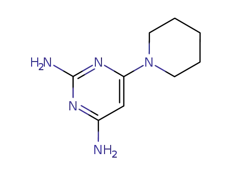Molecular Structure of 24867-26-3 (2,4-DIAMINO-6-PIPERIDINOPYRIMIDINE)