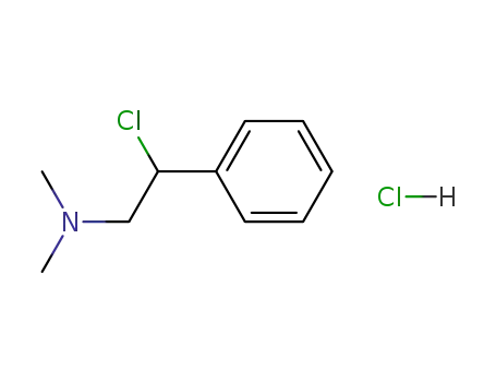 2- 클로로 -N, N- 디메틸 -2- 페닐-에탄 아민 염산염