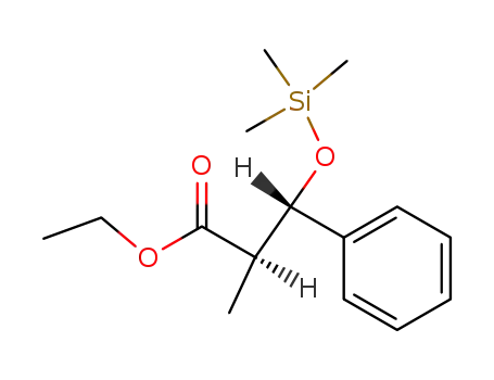 ethyl (2R,3S)-2-methyl-3-phenyl-3-(trimethylsilyloxy)propanoate