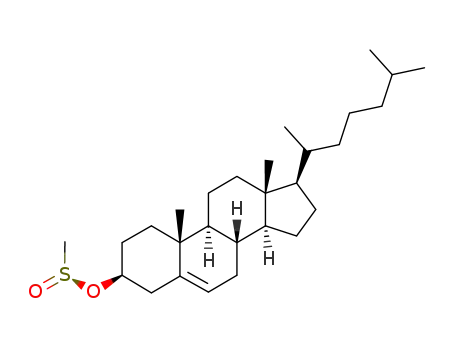 (-)-cholesteryl (-)-(S)-methanesulfinate