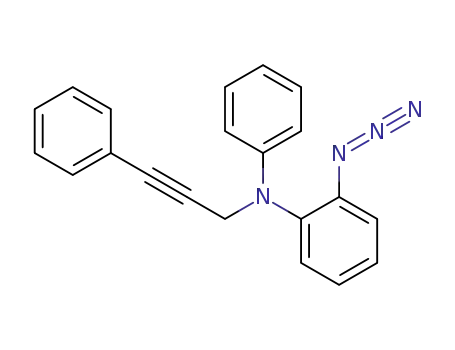 (2-Azido-phenyl)-phenyl-(3-phenyl-prop-2-ynyl)-amine