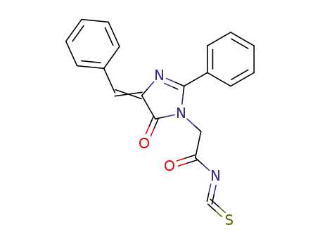 {5-Oxo-2-phenyl-4-[1-phenyl-meth-(Z)-ylidene]-4,5-dihydro-imidazol-1-yl}-acetyl isothiocyanate