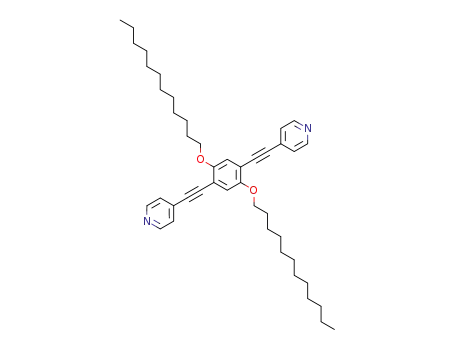 Pyridine, 4,4'-[[2,5-bis(dodecyloxy)-1,4-phenylene]di-2,1-ethynediyl]bis-