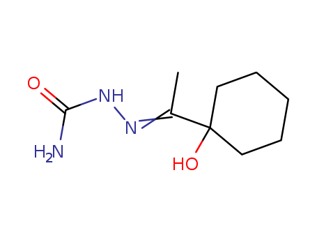 [1-(1-hydroxycyclohexyl)ethylideneamino]urea cas  7509-77-5