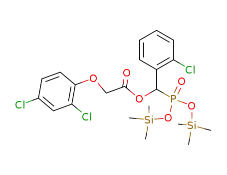 C<sub>21</sub>H<sub>28</sub>Cl<sub>3</sub>O<sub>6</sub>PSi<sub>2</sub>