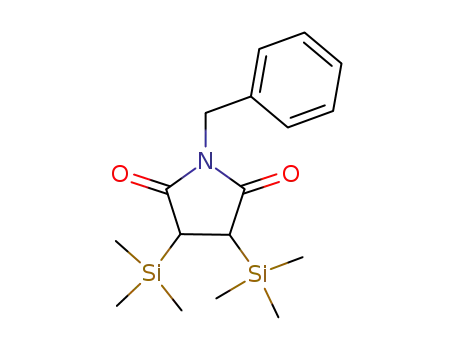1-benzyl-3,4-bis-trimethylsilanyl-pyrrolidine-2,5-dione