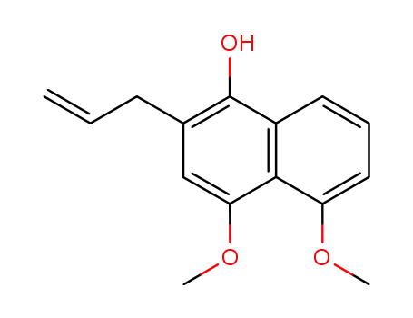 4,5-dimethoxy-2-allyl-1-naphthol